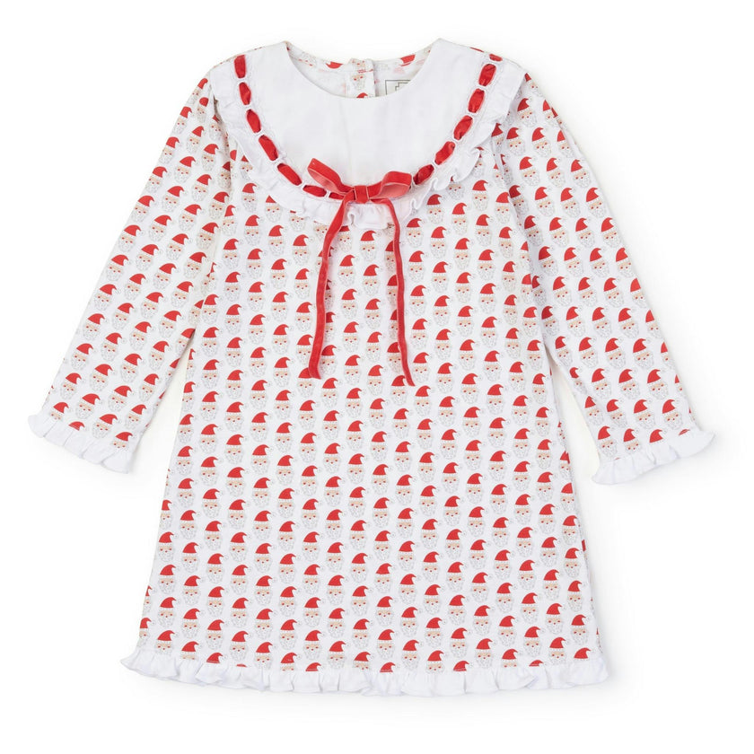 Emersyn Girls' Dress - Whimsical Santa