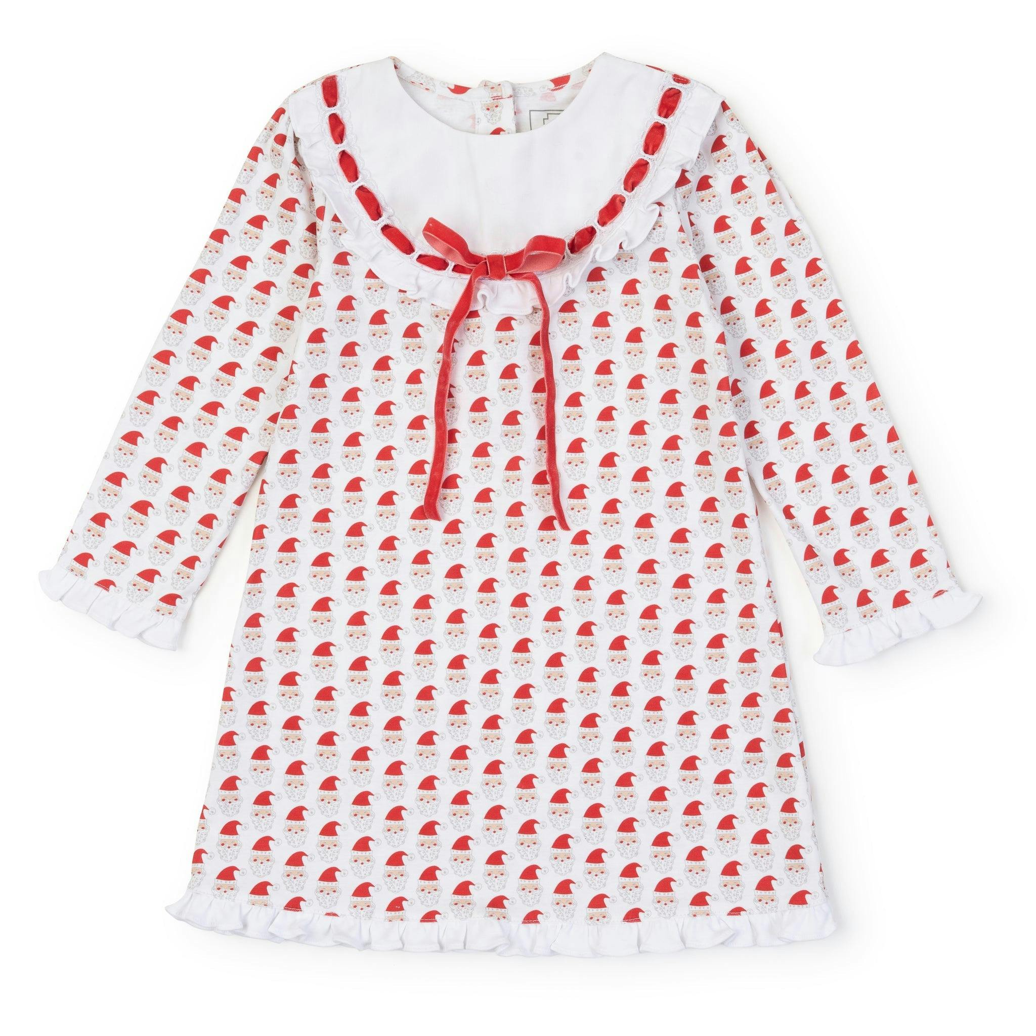 Emersyn Girls' Dress - Whimsical Santa