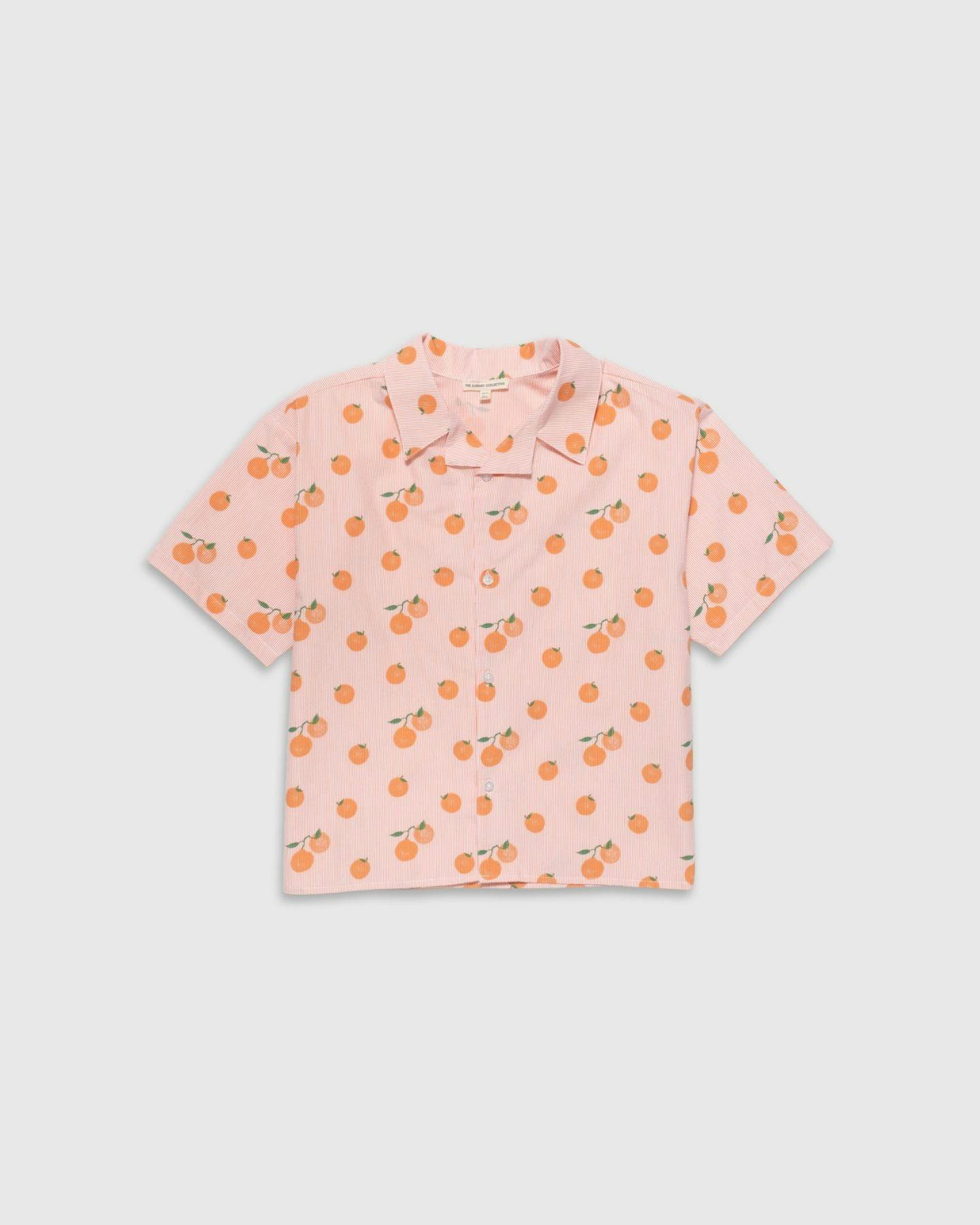 Bowling Shirt in Clementine