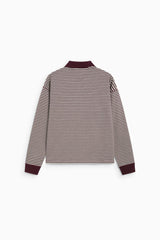 Ona Woman Polo Winetesting Stripe