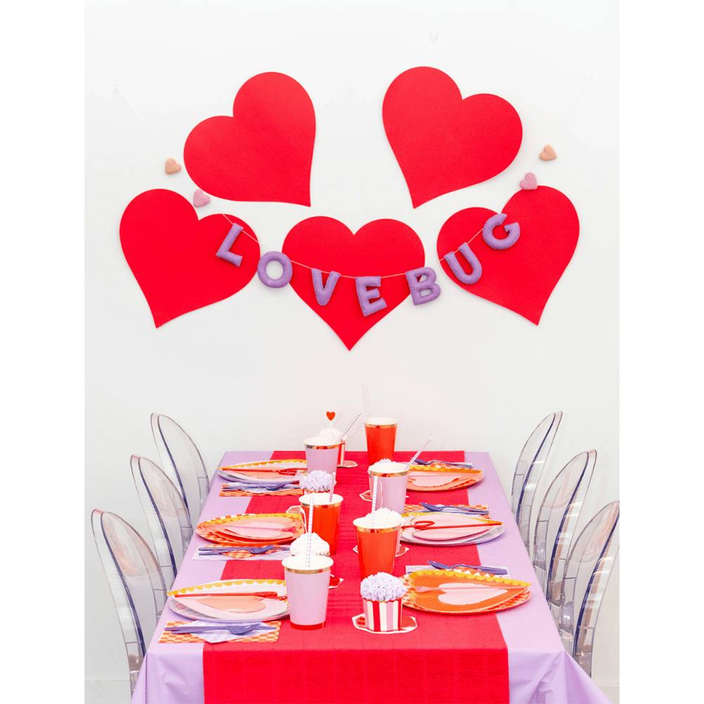 Love Bug Wool Felt Garland