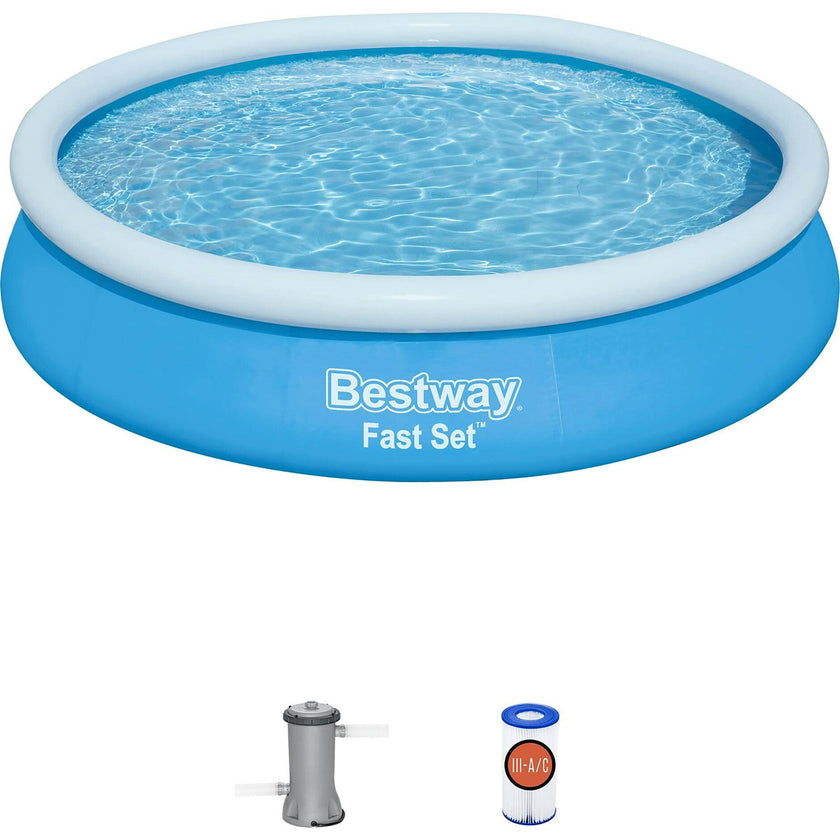 Fast Set: Pool Set - Blue 12' x 30"