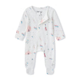 Bamboo Footie Pajama Sleepsuit - Le Cirque