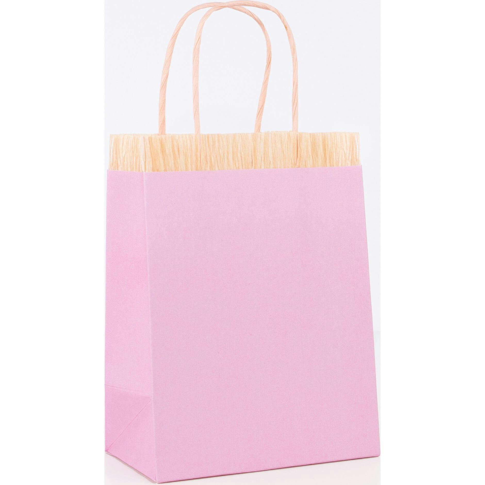 Pink Fringe Party Bags