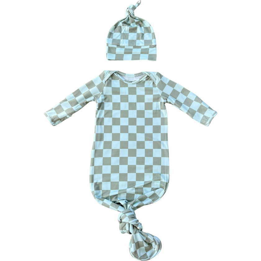 Knotted Sleeper Set in Sunset
