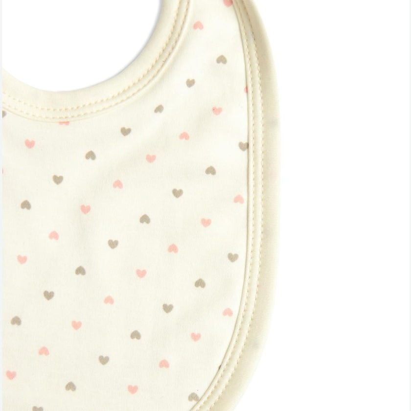 Hearts Bib
