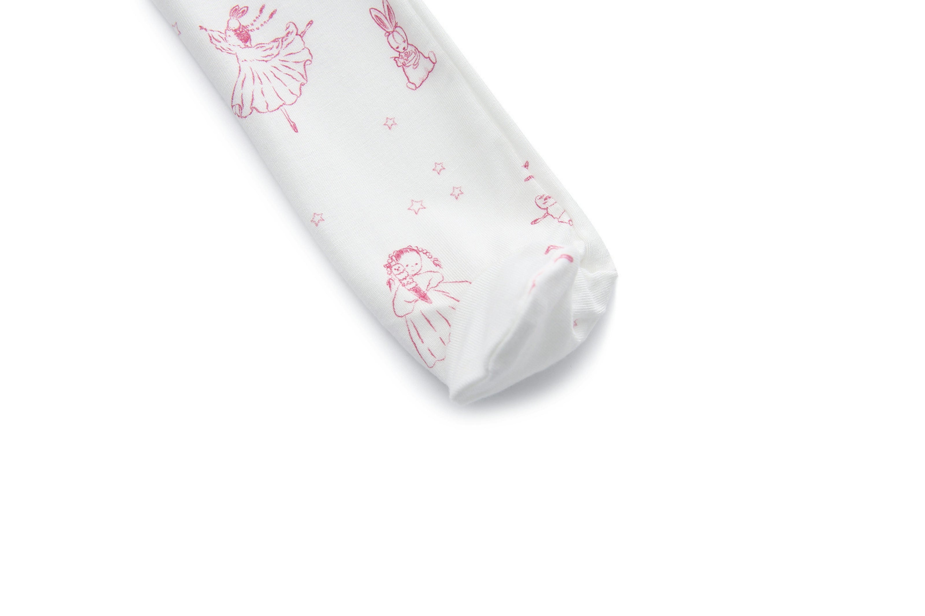 Bamboo Footie Pajama Sleepsuit - Princesse Rose
