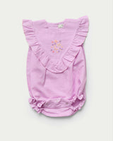 Lucy Baby Bubble Romper - Lilac