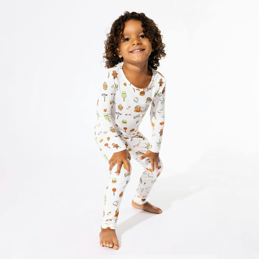 Halloween Treats Bamboo Kids Pajamas