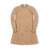 Organic Ruffle Edge Sweater Dress
