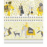 Papier peint CHALANA coloris Or