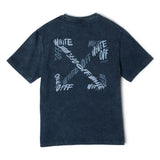 Blue Nights Arrow Writings T-Shirt