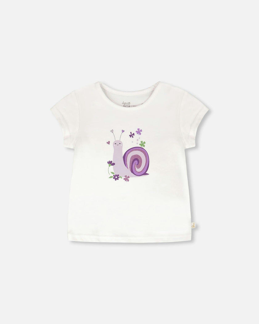 Organic Cotton Jersey T-Shirt White