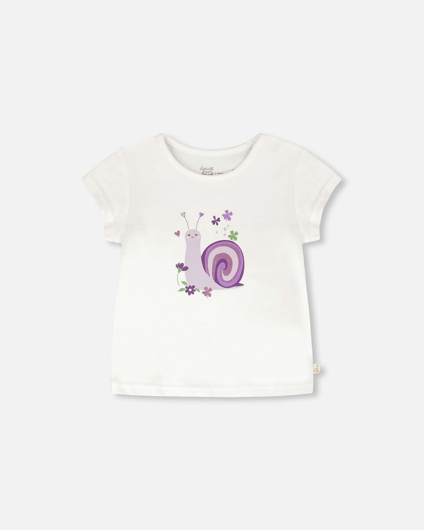 Organic Cotton Jersey T-Shirt White