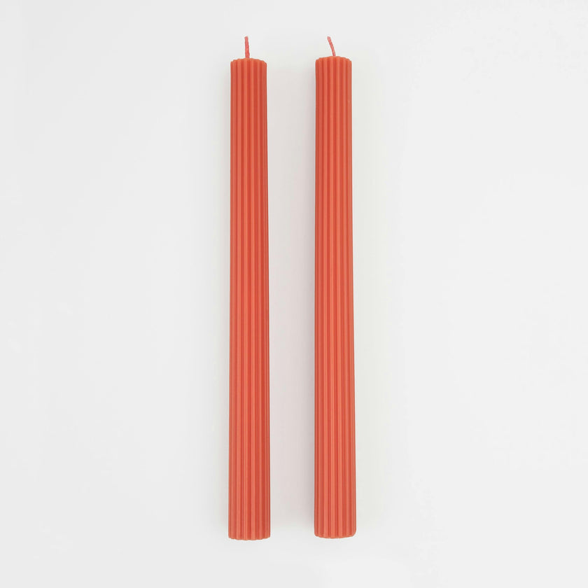 Coral Table Candles