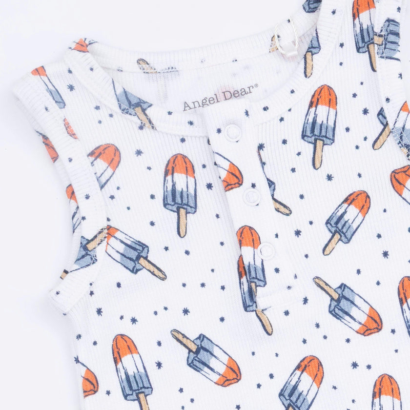 Astro Pop - Henley Shortie Romper