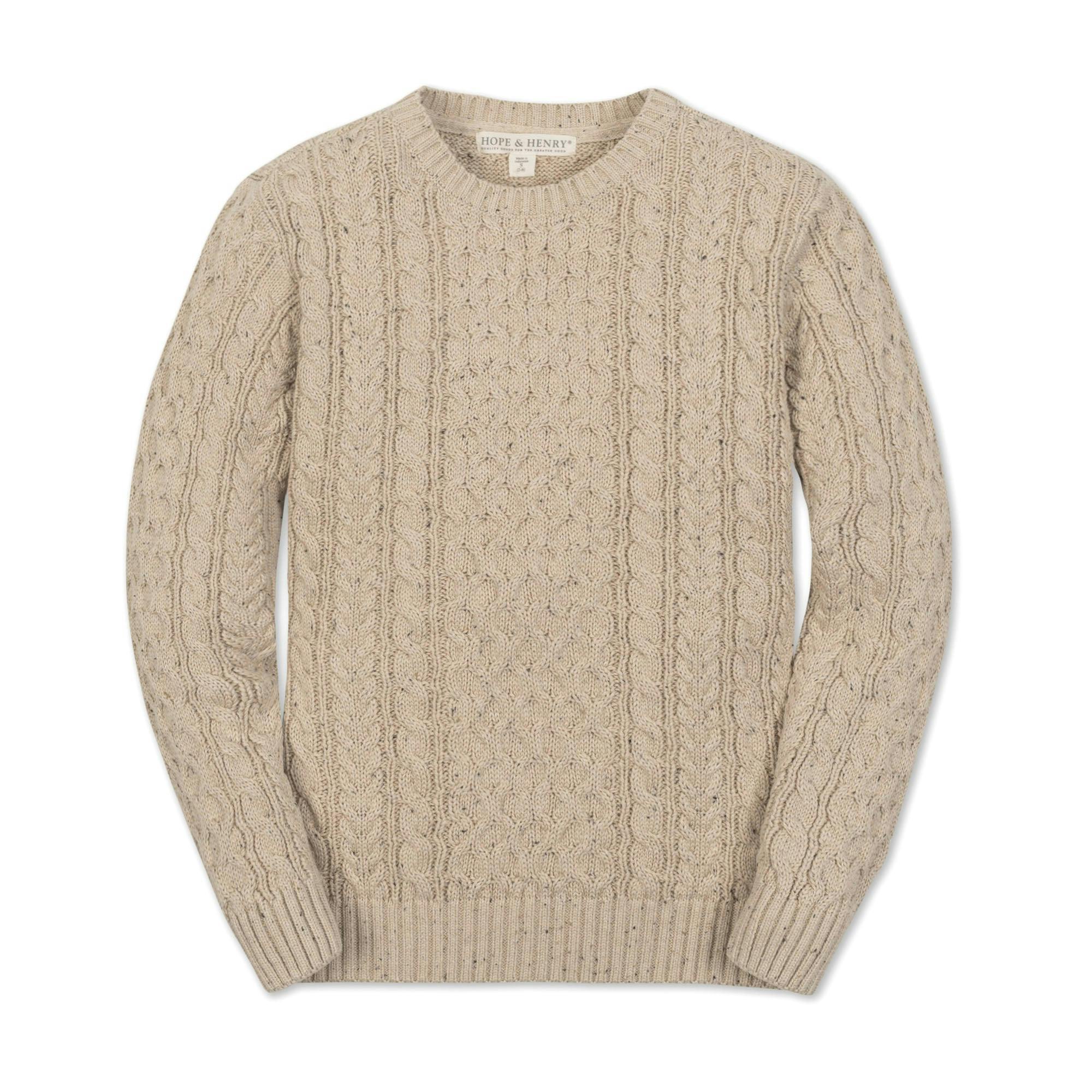 Organic Fisherman Sweater