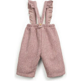 Abstract Fleece Overall