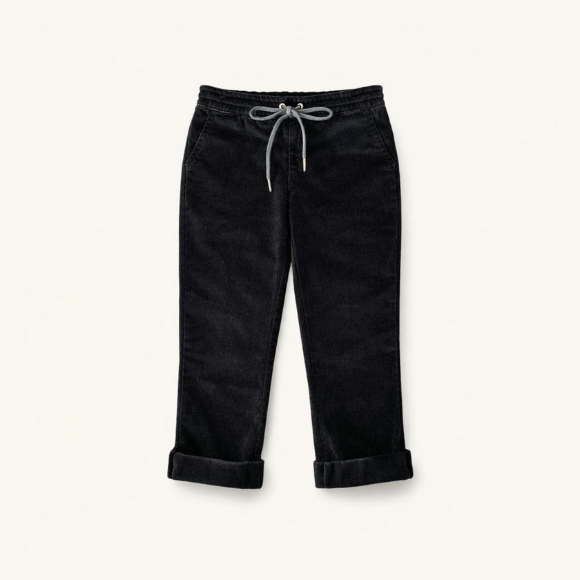 Boys' Corduroy Pants in Dark Gray