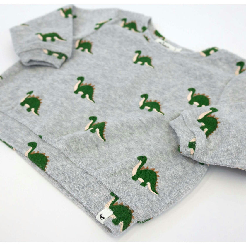 Print Brooklyn Cotton Terry Boxy