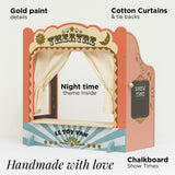 Tabletop Puppet Wooden Theatre