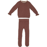 Classy Cuff Sweater & Pant 2-Piece Set