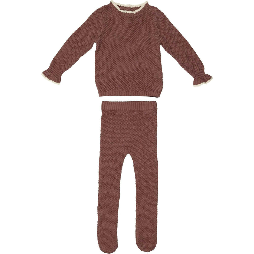 Classy Cuff Sweater & Pant 2-Piece Set