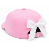 Adult Game Day Bow Baseball Hat