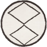 Carmella  Shag Blayke Rug, Cream