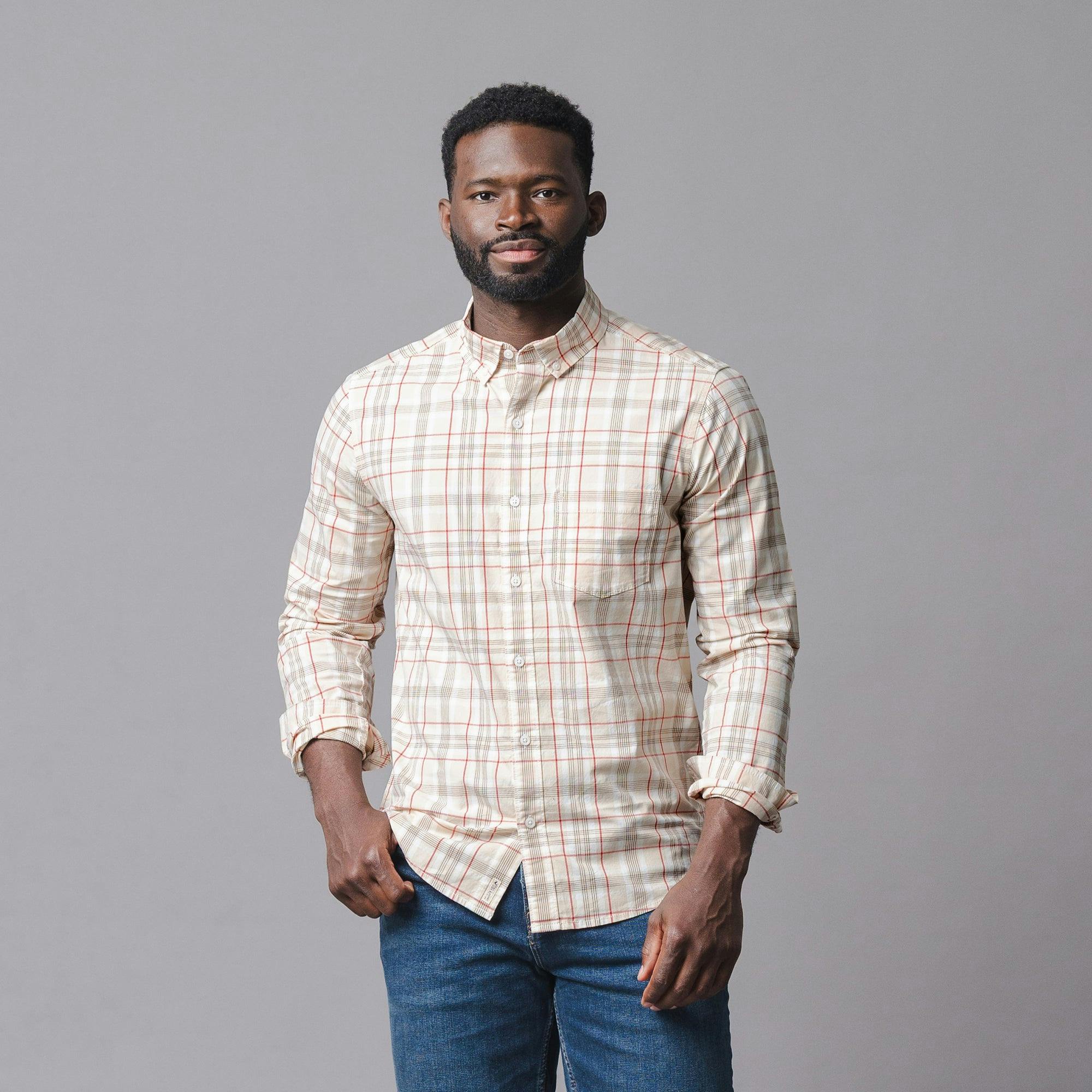 Organic Stretch Poplin Shirt
