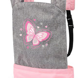 Bayer Design Dolls: Carrier Modern Design - GY,PK,Butterfly
