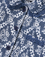 Kid's Twill Grace Pajama Set in Innkeeper Trellis
