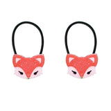 Fox Glitter Ponytails