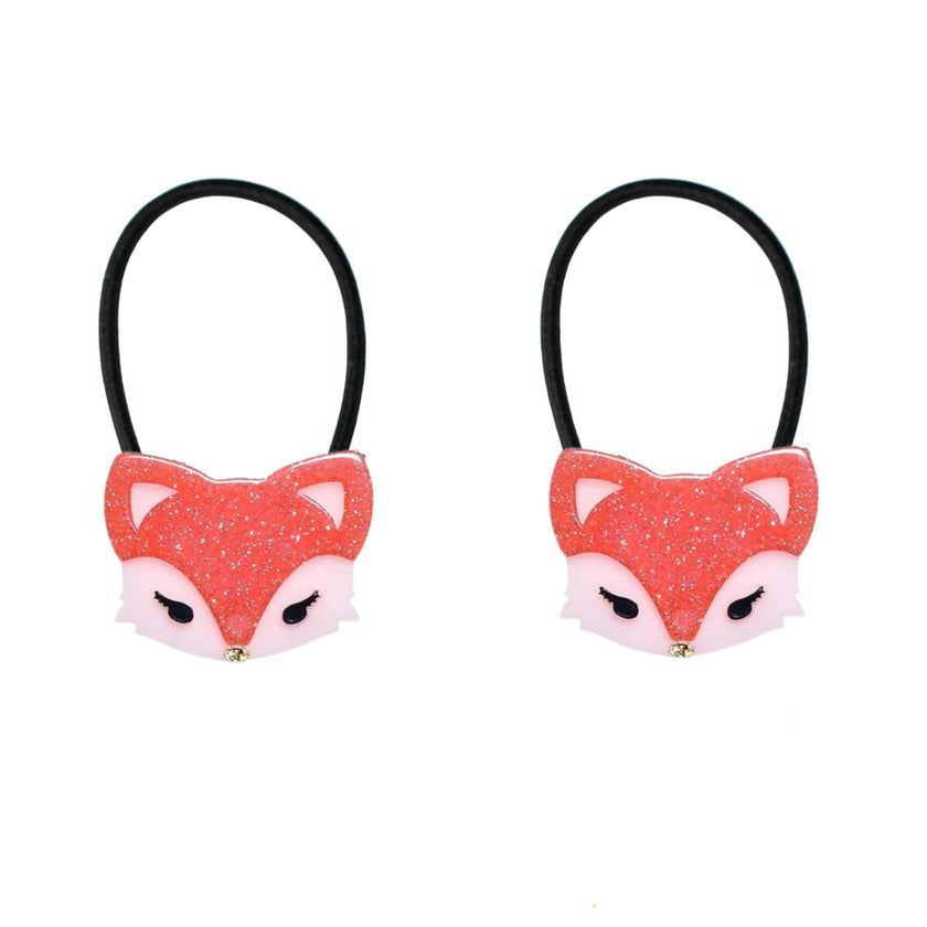 Fox Glitter Ponytails