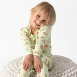 Capybara Boba Bamboo Kids Pajamas