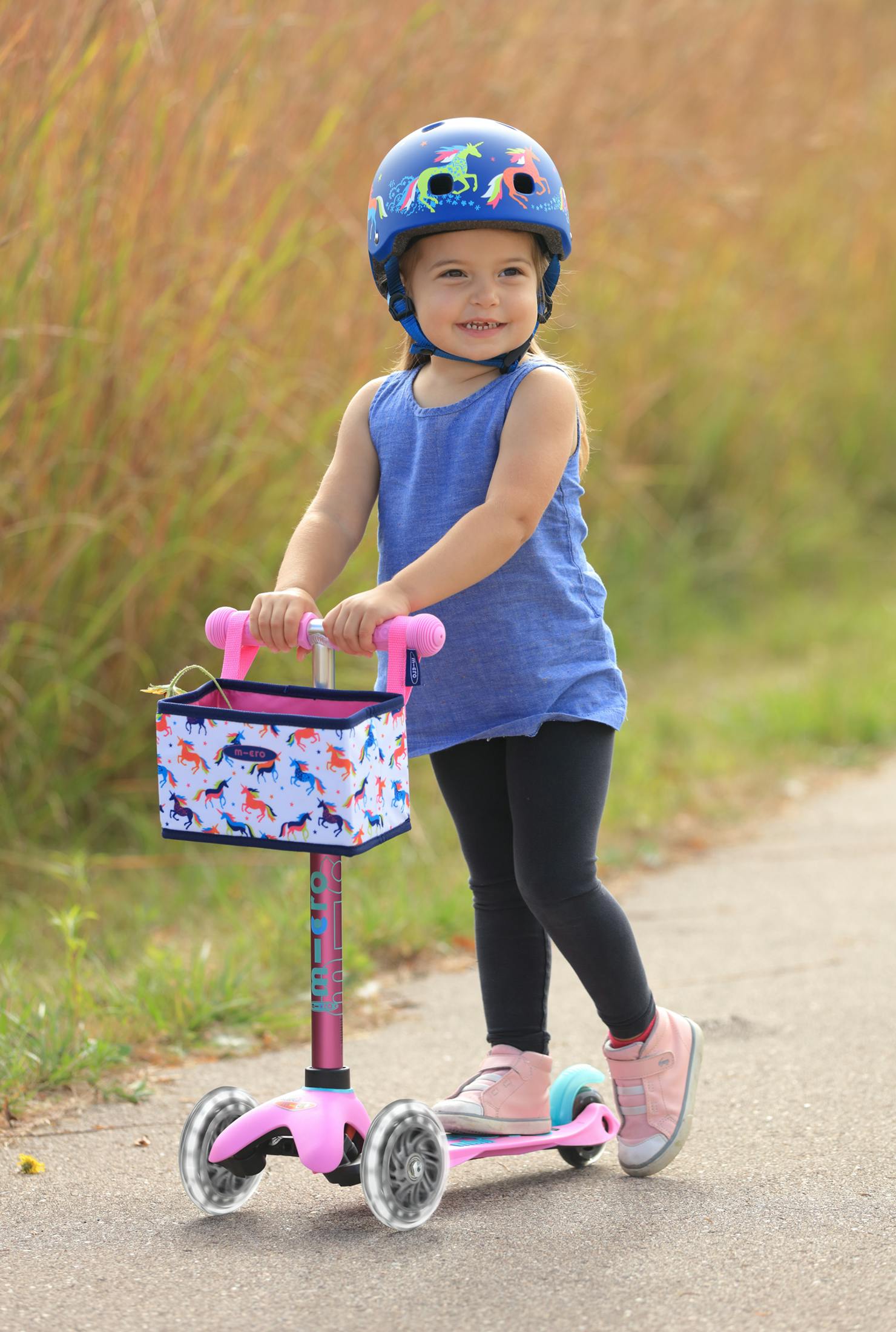 Micro Mini LED Scooter