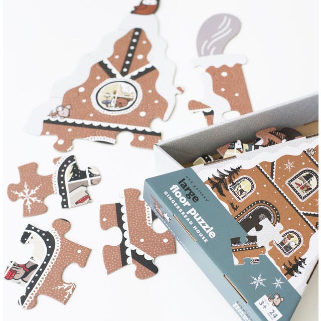 Wee Gallery Gingerbread House Puzzle