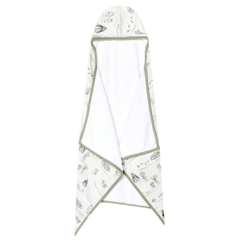 Premium Big Kid Hooded Towel - Tatooine