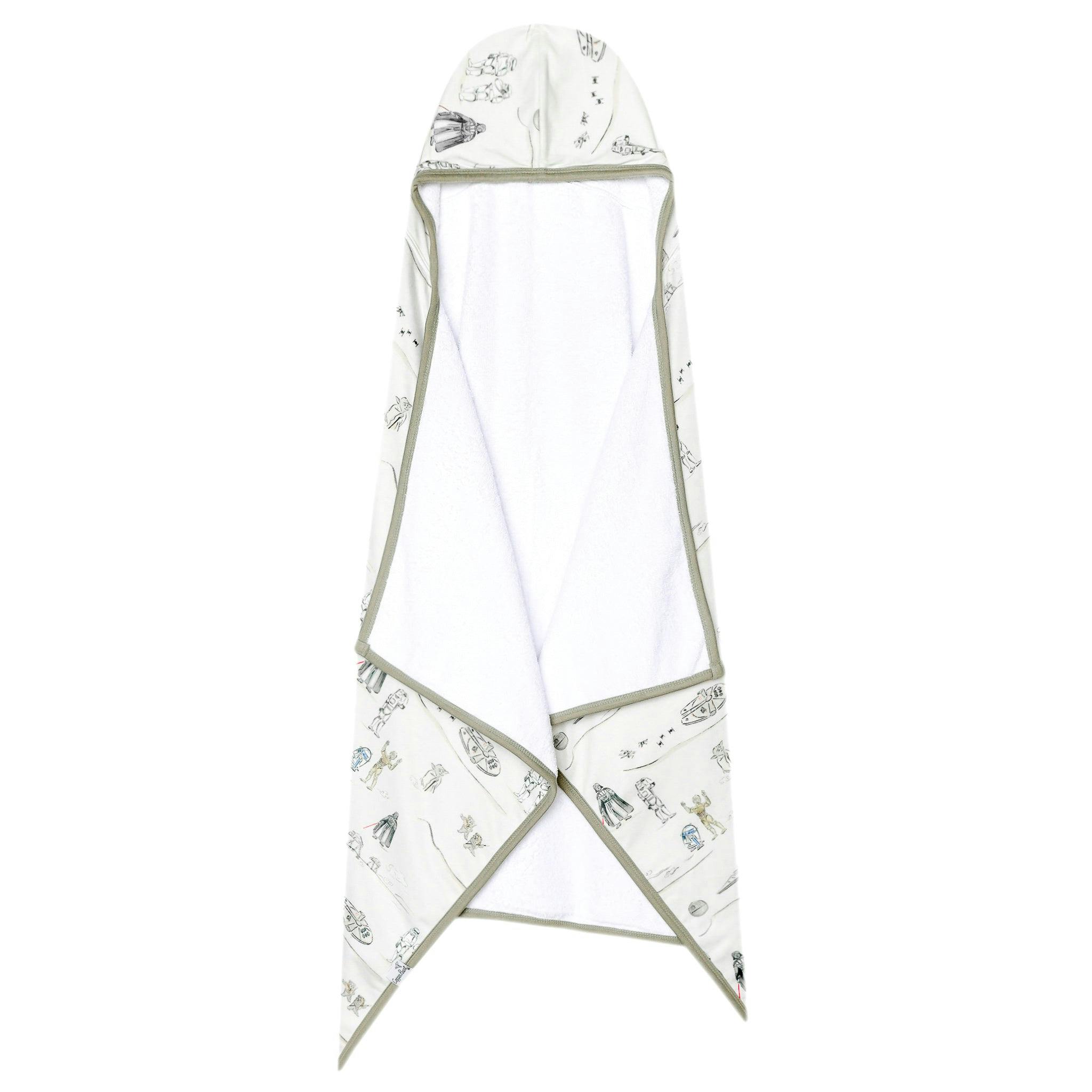 Premium Big Kid Hooded Towel - Tatooine