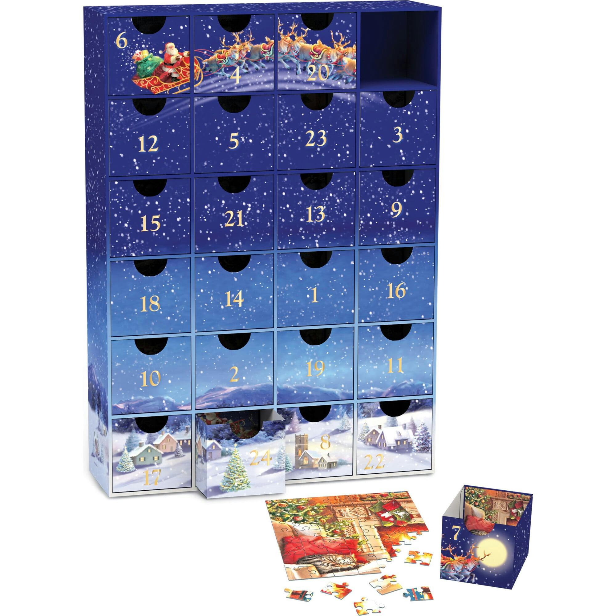 Eurographics: Puzzle Advent Calendar: Merry Christmas Individual Jigsaws