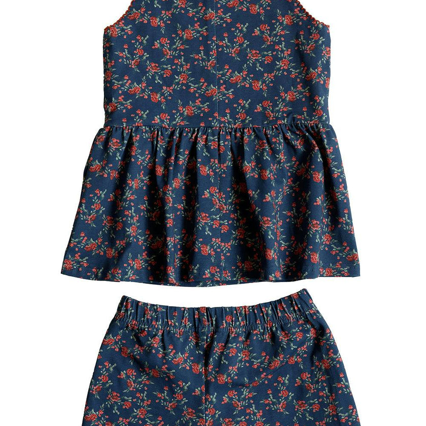 Mini Blair Set in Midnight Vibrant Chintz