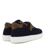 Sneaker, Black Suede