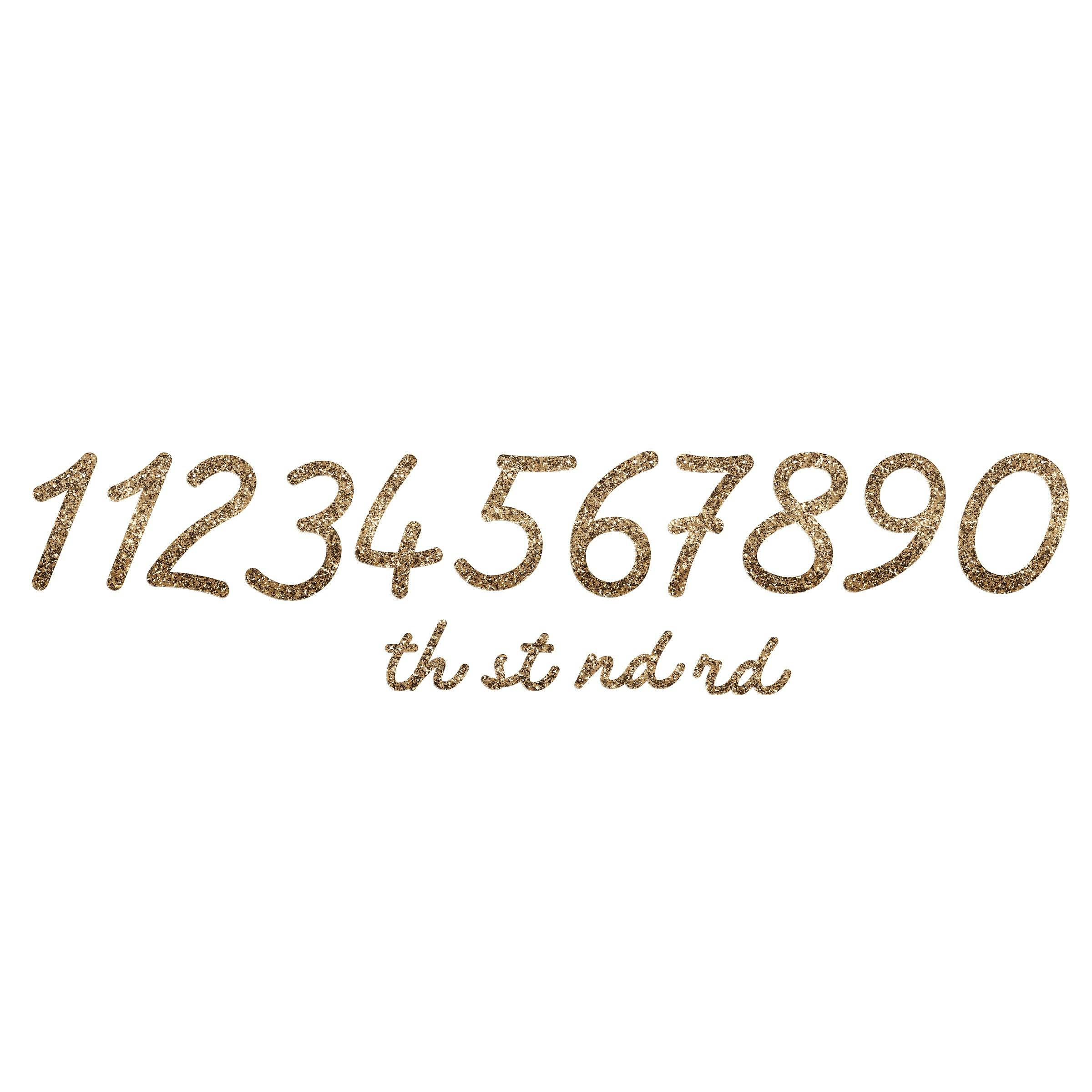 Gold Happy Birthday Garland Set