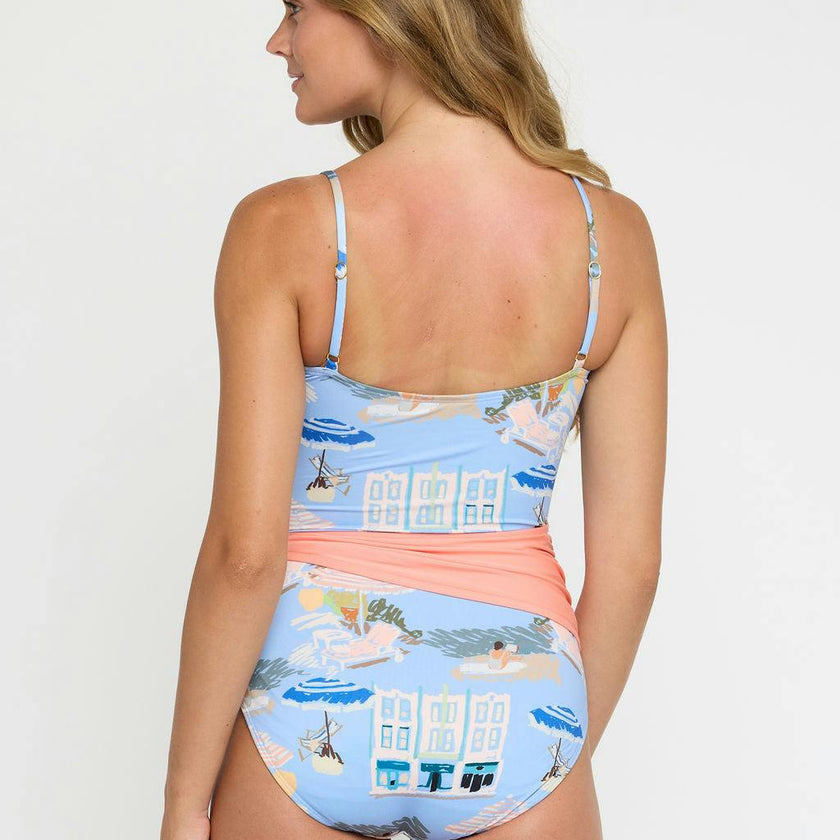 Genevieve Bandeau 1pc in Coast to Coast