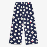 Kids plush fleece PJ pant in snow day