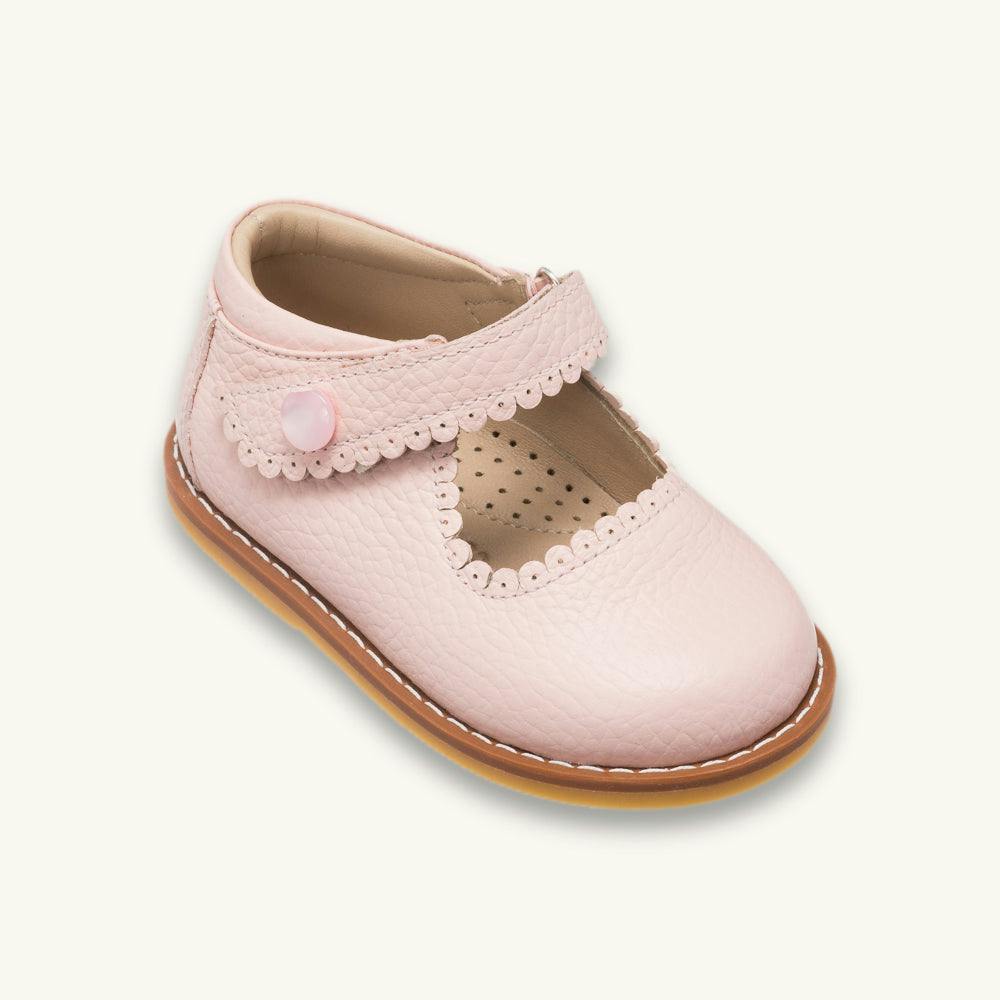 Toddler Mary Jane | Pink Leather