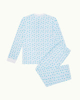 Love Heart Pyjama - Adult Blue