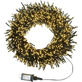 2000-Light 65-Foot Cluster Garland with Warm White LED Lights