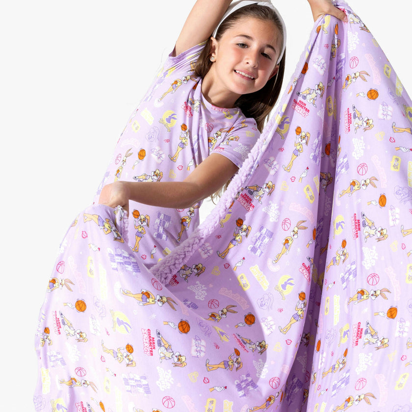 Lola Bunny Bamboo Sherpa Blanket