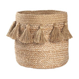 Idris Braided Jute Storage Basket